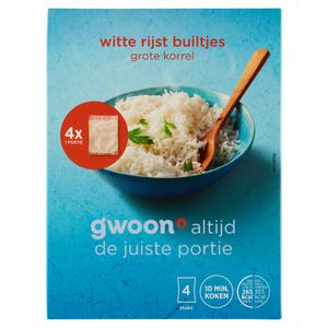 g'woon witte rijst builtjes