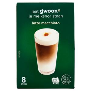 g'woon instants latte macchiato portieverpakking