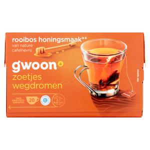 g'woon rooibos honing