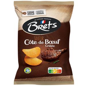 Brets Chips Grilled Rib Steak 125g