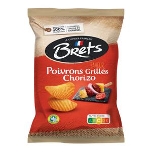 Brets Chips Roasted Peppers Chorizo 125g