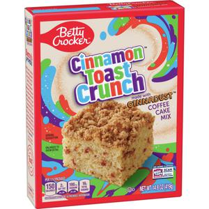 Betty Crocker Cinnamon Toast Crunch Coffee Cake Mix 419g