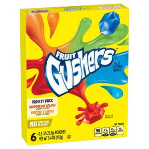 General Mills Fruit Gushers Strawberry Tropical 136g