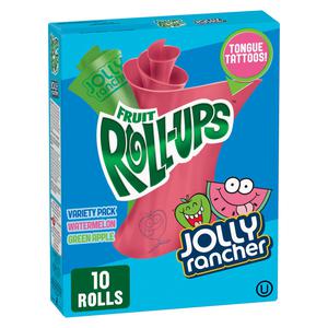 General Mills Fruit Roll-Ups Jolly Rancher 10-pack 141g