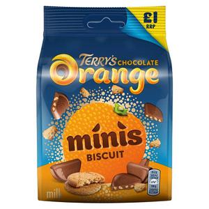 Terry's Terry's Chocolate Orange Minis Biscuit 90g