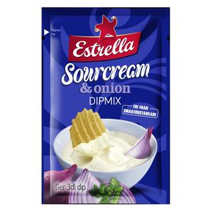 Estrella Dip Mix Sour Cream & Onion 24g