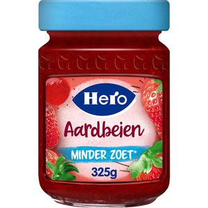 Hero Jam minder zoet aardbei