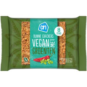 AH Dunne crackers vegan met groenten