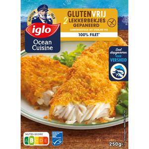 Iglo Glutenvrije lekkerbekjes gepaneerd