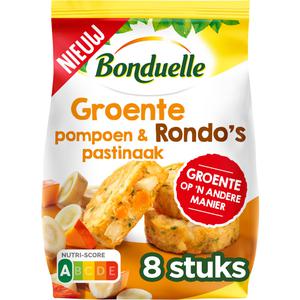 Bonduelle Groente rondo's pompoen & pastinaak