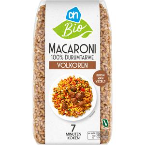 AH Biologisch Macaroni volkoren