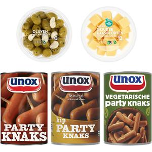 Unox knaks borrelplank