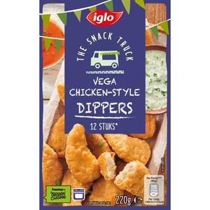 Iglo Snack truck vega chicken dippers