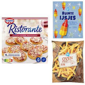 Dr. Oetker Friet snacks en ijs pakket