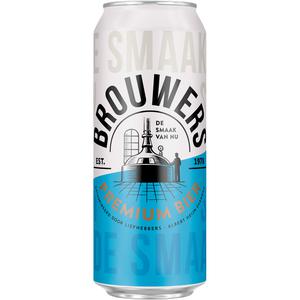 Brouwers bier 0,5lt blik