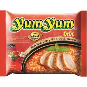 Yum Yum Thai red curry instant noodles