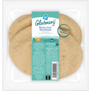 AH Glutenvrij Naan met knoflook