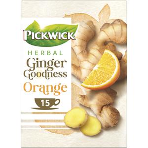 Pickwick Ginger goodness orange