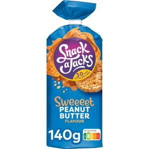 Snack a Jacks Sweeeet peanut butter flavour