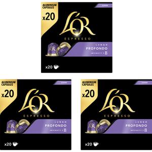 L'OR lungo profondo koffiecups pakket