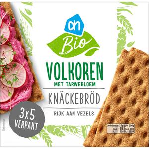 AH Biologisch Knäckebröd volkoren met tarwebloem