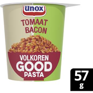 Unox Volkoren goodpasta tomaat bacon