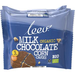 Leev Milk chocolate corn cakes