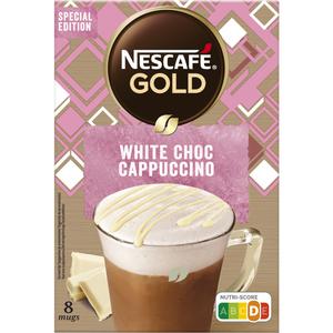 Nescafé White choco cappuccino oploskoffie