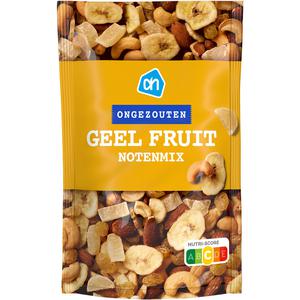 AH Ongezouten geel fruit notenmix