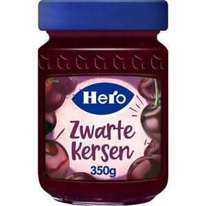 Hero Fruitspread zwarte kers