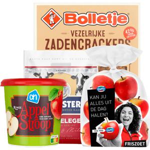 Bolletje cracker met Beemster kaas en Kanzi appel