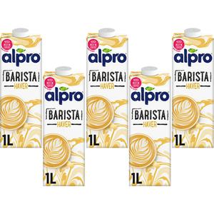 Alpro Barista haver 5-Pakket