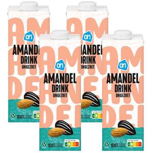 AH Amandel drink ongezoet 4-pack