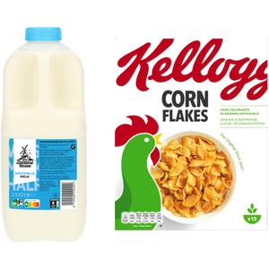 Kellogg's Cornflakes ontbijt pakket