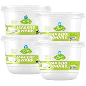 AH Biologisch Magere kwark naturel 4-pack