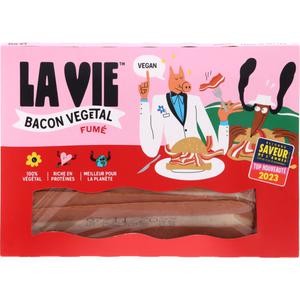 La Vie Plantaardige bacon strips 120g