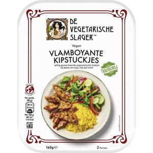 Vegetarische Slager Vlamboyante kipstuckjes