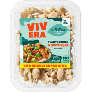 Vivera Plantaardige kipstukjes voordeelverpak