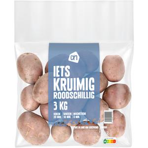 AH Iets kruimige roodschillige aardappelen