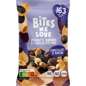 BitesWeLove Peanuts, raisins & chocolate mix