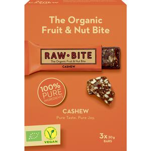 Rawbite The organic fruit & nut bite cashew