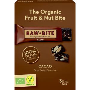 Rawbite The organic fruit & nut bite cacao