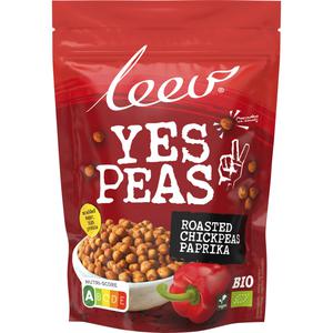 Leev Yes peas roasted chickpeas paprika