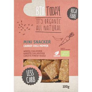 BioToday Mini snacker wortel chilipeper