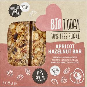 BioToday Abrikoos-hazelnootreep less sugar