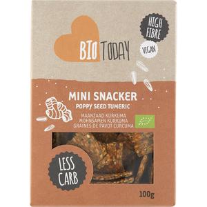 BioToday Mini snacker maanzaad kurkema