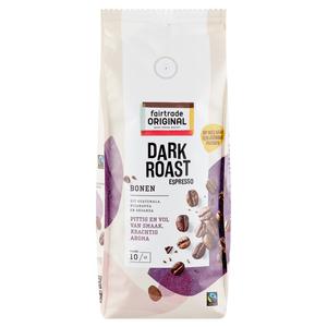 Fairtrade Koffiebonen dark roast