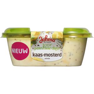 Johma 100% plantaardige kaas-mosterdsalade