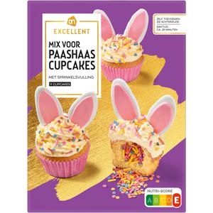 AH Excellent Mix voor paashaas cupcakes