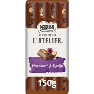 L'Atelier Melk hazelnoot & rozijn